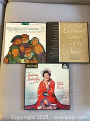 MaxSold Auction: 3 Classical LP Box Sets – Puccini, Legendary Piano Masters & Vocal Selections (7 Records T - Toronto (Ontario, Canada) SELLER MANAGED Moving Online Auction - 1/2  Wellesley Street East