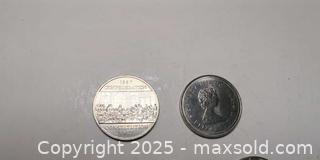 MaxSold Auction: 5 Canadian Dollar Coins – 1972, 1981 & 1982 Designs - Toronto (Ontario, Canada) SELLER MANAGED Moving Online Auction - 1/2  Wellesley Street East