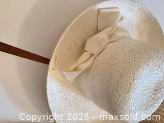 MaxSold Auction: 6 Designer Straw Hats – Raffia & Woven Summer Styles  - Toronto (Ontario, Canada) SELLER MANAGED Moving Online Auction - 1/2  Wellesley Street East