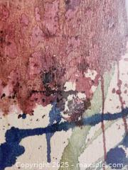 MaxSold Auction: Abstract Expressionist Mixed Media Painting, Tachisme-Inspired - Toronto (Ontario, Canada) SELLER MANAGED Moving Online Auction - 1/2  Wellesley Street East