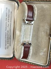 MaxSold Auction: Antique 9K Gold Ladies Wristwatch – Hand-Wound, Roman Dial, Engraved Case  - Toronto (Ontario, Canada) SELLER MANAGED Moving Online Auction - 1/2  Wellesley Street East