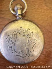 MaxSold Auction: Antique D. Beatty Montreal Pocket Watch – Roman Numeral Dial, Floral Case - Toronto (Ontario, Canada) SELLER MANAGED Moving Online Auction - 1/2  Wellesley Street East