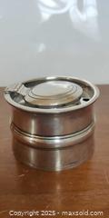 MaxSold Auction: Antique English Sterling Silver Maritime Inkwell with Hinged Lid – Birmingham Hallmarks - Toronto (Ontario, Canada) SELLER MANAGED Moving Online Auction - 1/2  Wellesley Street East