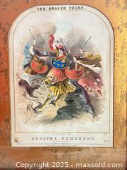 MaxSold Auction: Antique Framed Sheet Music Lithograph – The Amazon Polka by Adolphe Schubert - Toronto (Ontario, Canada) SELLER MANAGED Moving Online Auction - 1/2  Wellesley Street East