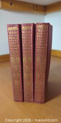 MaxSold Auction: Antique Illustrated War and Peace by Leo Tolstoy – 3-Volume Set – J.M. Dent / E.P. Dutton  - Toronto (Ontario, Canada) SELLER MANAGED Moving Online Auction - 1/2  Wellesley Street East
