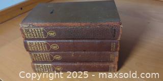 MaxSold Auction: Antique Leather-Bound Book Set – The Spectator Vols I–IV (Addison & Steele) – c.1918, Dent - Toronto (Ontario, Canada) SELLER MANAGED Moving Online Auction - 1/2  Wellesley Street East