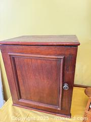 MaxSold Auction: Antique Simpson Lawrence & Co. Yacht Cabinet / Marine Storage Cupboard – Glasgow  - Toronto (Ontario, Canada) SELLER MANAGED Moving Online Auction - 1/2  Wellesley Street East