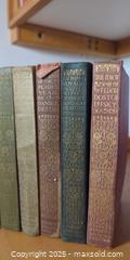 MaxSold Auction: Antique & Vintage Decorative Clothbound Books — Classic Literature Set (8 Volumes)  - Toronto (Ontario, Canada) SELLER MANAGED Moving Online Auction - 1/2  Wellesley Street East