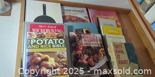 MaxSold Auction: Assorted Cookbook Collection – Everyday Cooking, Slow Cooker & International (11 Books)  - Toronto (Ontario, Canada) SELLER MANAGED Moving Online Auction - 1/2  Wellesley Street East
