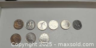 MaxSold Auction: Assorted French Franc Coins – Pre-Euro Mix - Toronto (Ontario, Canada) SELLER MANAGED Moving Online Auction - 1/2  Wellesley Street East