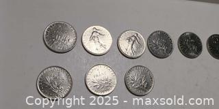 MaxSold Auction: Assorted French Franc Coins – Pre-Euro Mix - Toronto (Ontario, Canada) SELLER MANAGED Moving Online Auction - 1/2  Wellesley Street East