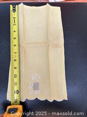 MaxSold Auction: Assorted Vintage Linen & Cotton Handkerchiefs – Embroidered, Lace & Printed (12 Pieces) - Toronto (Ontario, Canada) SELLER MANAGED Moving Online Auction - 1/2  Wellesley Street East