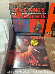 MaxSold Auction: BB King & Blues Vinyl Lot – 10 Records Including Rock Me Baby, Live at the Regal, LA Midni - Toronto (Ontario, Canada) SELLER MANAGED Moving Online Auction - 1/2  Wellesley Street East