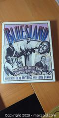MaxSold Auction: “Bluesland” – Portraits of Twelve Major American Blues Masters (Inscribed Copy)  - Toronto (Ontario, Canada) SELLER MANAGED Moving Online Auction - 1/2  Wellesley Street East