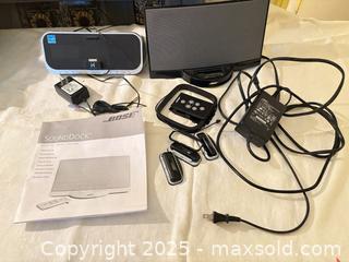 MaxSold Auction: Bose SoundDock Digital Music System with Remote, Power Adapter & Accessories - Toronto (Ontario, Canada) SELLER MANAGED Moving Online Auction - 1/2  Wellesley Street East