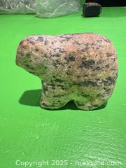 MaxSold Auction: Carved Stone Animal Figurine / Small Folk Art Sculpture - Toronto (Ontario, Canada) SELLER MANAGED Moving Online Auction - 1/2  Wellesley Street East