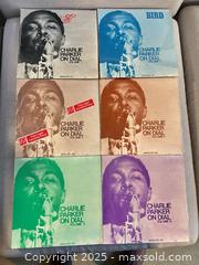 MaxSold Auction: Charlie Parker “On Dial” LP Collection – Volumes 1–6 (Spotlite Jazz Records) - Toronto (Ontario, Canada) SELLER MANAGED Moving Online Auction - 1/2  Wellesley Street East