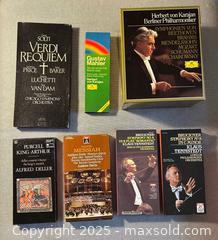 MaxSold Auction: Classical Music Cassette Collection – 6 Deutsche Grammophon & EMI Box Sets with Booklets ( - Toronto (Ontario, Canada) SELLER MANAGED Moving Online Auction - 1/2  Wellesley Street East