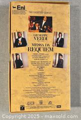 MaxSold Auction: Classical Opera & Vocal Music Cassette Collection – Verdi, Callas, Rossini - Toronto (Ontario, Canada) SELLER MANAGED Moving Online Auction - 1/2  Wellesley Street East