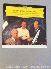 MaxSold Auction: Classical Vinyl Lot – Beethoven Sonatas, Concertos & Chamber Music (12 Records) - Toronto (Ontario, Canada) SELLER MANAGED Moving Online Auction - 1/2  Wellesley Street East