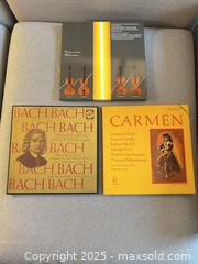 MaxSold Auction: Classical Vinyl LP Lot – Bach, Vivaldi & Bizet “Carmen” (RCA / Deutsche Grammophon)  - Toronto (Ontario, Canada) SELLER MANAGED Moving Online Auction - 1/2  Wellesley Street East