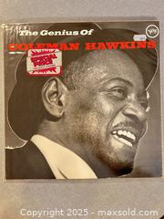 MaxSold Auction: Coleman Hawkins – The Genius of Coleman Hawkins LP (Verve Jazz) - Toronto (Ontario, Canada) SELLER MANAGED Moving Online Auction - 1/2  Wellesley Street East