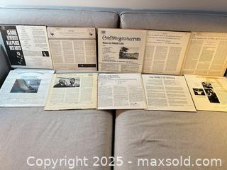 MaxSold Auction: Collection of 10 Classical Vinyl Records – Toscanini, Bernstein, Puccini, Brahms, Italian  - Toronto (Ontario, Canada) SELLER MANAGED Moving Online Auction - 1/2  Wellesley Street East