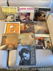 MaxSold Auction: Collection of 10 Glenn Gould Classical Piano Vinyl Records  - Toronto (Ontario, Canada) SELLER MANAGED Moving Online Auction - 1/2  Wellesley Street East