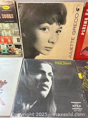 MaxSold Auction: Collection of 10 Vintage French & European Vinyl Records – Jacques Brel, Juliette Gréco &  - Toronto (Ontario, Canada) SELLER MANAGED Moving Online Auction - 1/2  Wellesley Street East