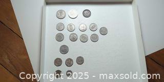 MaxSold Auction: Collection of 18 Vintage British Coins – Shillings, Pence & More  - Toronto (Ontario, Canada) SELLER MANAGED Moving Online Auction - 1/2  Wellesley Street East