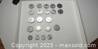 MaxSold Auction: Collection of 21 Vintage French Franc Coins – Mixed Denominations & Dates - Toronto (Ontario, Canada) SELLER MANAGED Moving Online Auction - 1/2  Wellesley Street East