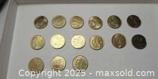 MaxSold Auction: Collection of 26 Belgium Coins – 5 Francs & 20 Centimes, Mixed Years  - Toronto (Ontario, Canada) SELLER MANAGED Moving Online Auction - 1/2  Wellesley Street East