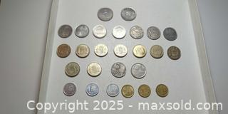 MaxSold Auction: Collection of 26 Vintage Spanish Coins – Mixed Denominations & Years  - Toronto (Ontario, Canada) SELLER MANAGED Moving Online Auction - 1/2  Wellesley Street East