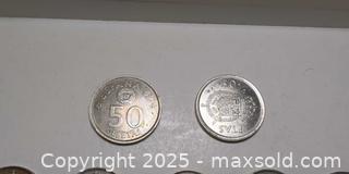 MaxSold Auction: Collection of 26 Vintage Spanish Coins – Mixed Denominations & Years  - Toronto (Ontario, Canada) SELLER MANAGED Moving Online Auction - 1/2  Wellesley Street East