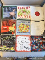 MaxSold Auction: Collection of 9 Vintage LPs – Echoes of Paris, Broadway & Hollywood + Lounge & Novelty Rec - Toronto (Ontario, Canada) SELLER MANAGED Moving Online Auction - 1/2  Wellesley Street East