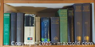 MaxSold Auction: Collection of Dictionaries & Reference Books – Oxford, Larousse, Webster’s & More - Toronto (Ontario, Canada) SELLER MANAGED Moving Online Auction - 1/2  Wellesley Street East