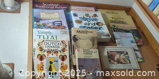 MaxSold Auction: Collection of International & Regional Cookbooks – Scottish, Indian, Thai, Dutch, Greek, A - Toronto (Ontario, Canada) SELLER MANAGED Moving Online Auction - 1/2  Wellesley Street East