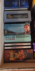 MaxSold Auction: Collection of Jazz & Blues CD Box Sets — Billie Holiday, Charlie Parker, Ray Charles, B.B. - Toronto (Ontario, Canada) SELLER MANAGED Moving Online Auction - 1/2  Wellesley Street East