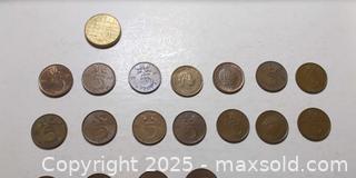 MaxSold Auction: Collection of Netherlands 5-Cent Coins (22 Total, Mixed Years)  - Toronto (Ontario, Canada) SELLER MANAGED Moving Online Auction - 1/2  Wellesley Street East