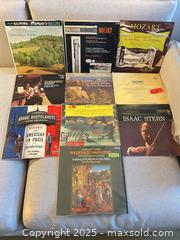 MaxSold Auction: Collection of Ten Classical Vinyl Records – Mozart, Isaac Stern, An American in Paris & Mo - Toronto (Ontario, Canada) SELLER MANAGED Moving Online Auction - 1/2  Wellesley Street East
