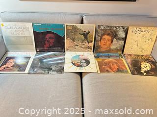 MaxSold Auction: Collection of Ten Vintage French & European Vocal Vinyl Records - Toronto (Ontario, Canada) SELLER MANAGED Moving Online Auction - 1/2  Wellesley Street East