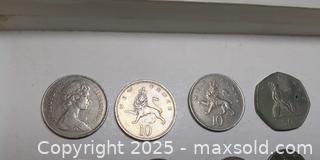 MaxSold Auction: Collection of Twenty UK Pence Coins – Mixed Denominations  - Toronto (Ontario, Canada) SELLER MANAGED Moving Online Auction - 1/2  Wellesley Street East