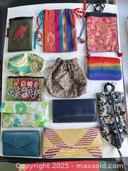 MaxSold Auction: Collection of Vintage Clutches & Small Pouches – Leather, Woven, Fabric & Embellished  - Toronto (Ontario, Canada) SELLER MANAGED Moving Online Auction - 1/2  Wellesley Street East