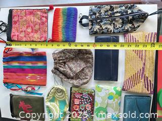MaxSold Auction: Collection of Vintage Clutches & Small Pouches – Leather, Woven, Fabric & Embellished  - Toronto (Ontario, Canada) SELLER MANAGED Moving Online Auction - 1/2  Wellesley Street East