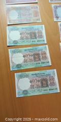 MaxSold Auction: Collection of Vintage Indian Rupee Banknotes (?2–?100) - Toronto (Ontario, Canada) SELLER MANAGED Moving Online Auction - 1/2  Wellesley Street East