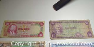 MaxSold Auction: Collection of Vintage Jamaican Banknotes & Coins – 1940s–1990s  - Toronto (Ontario, Canada) SELLER MANAGED Moving Online Auction - 1/2  Wellesley Street East