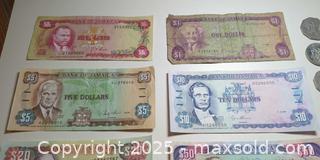 MaxSold Auction: Collection of Vintage Jamaican Banknotes & Coins – 1940s–1990s  - Toronto (Ontario, Canada) SELLER MANAGED Moving Online Auction - 1/2  Wellesley Street East