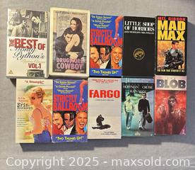 MaxSold Auction: Collection of Vintage VHS Tapes Including The Best of Monty Python’s Flying Circus Vol. 1 - Toronto (Ontario, Canada) SELLER MANAGED Moving Online Auction - 1/2  Wellesley Street East