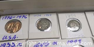 MaxSold Auction: Collection of World Coins – Mixed Countries & Dates  - Toronto (Ontario, Canada) SELLER MANAGED Moving Online Auction - 1/2  Wellesley Street East