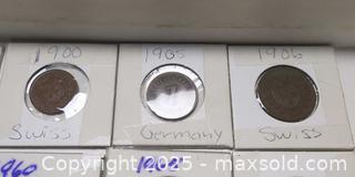 MaxSold Auction: Collection of World Coins – Mixed Countries & Dates  - Toronto (Ontario, Canada) SELLER MANAGED Moving Online Auction - 1/2  Wellesley Street East